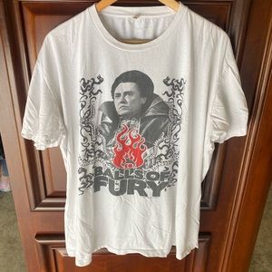 Vintage Y2K 2007 Balls of fury Christopher Walken Promo tee
